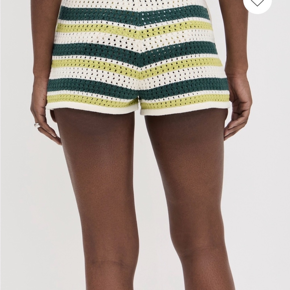 Aligne Faro Crochet Knitted Shorts NWT size M $130 - Picture 3 of 8